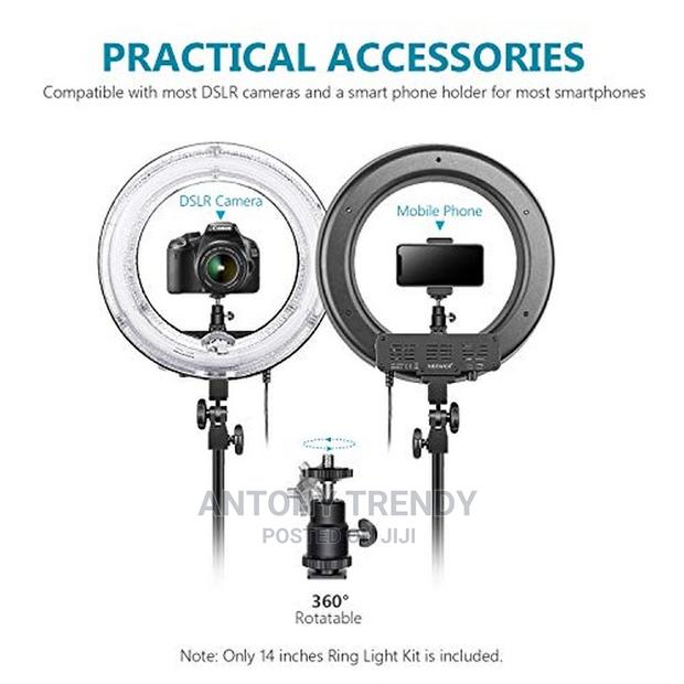 14 Inch Studio Selfie Ring Light Dimmable LED With Remote - main view