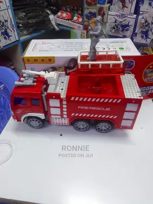 Big Fire Fighter Truck Fire Brigade Truck Lorry Siren Sound