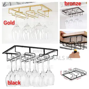 Metallic Heavy Duty Wine Glass Holder
