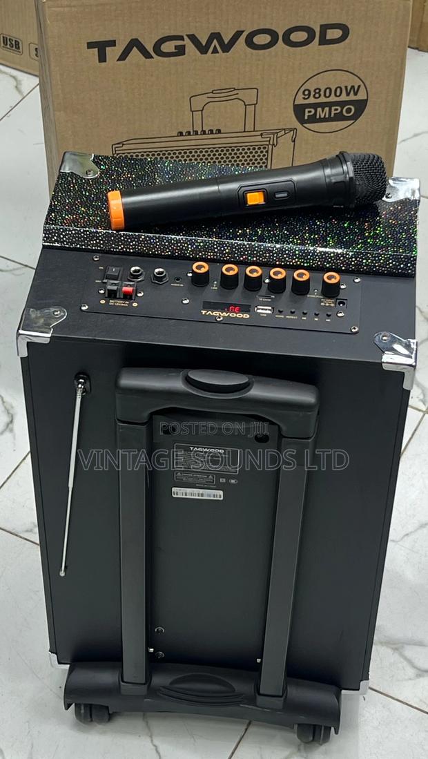 Tagwood Rechargeable Trolley Portable Speakers