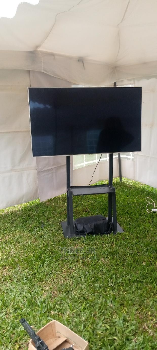 We Hire Out the 55inch Tv Plus Accessories and Stand