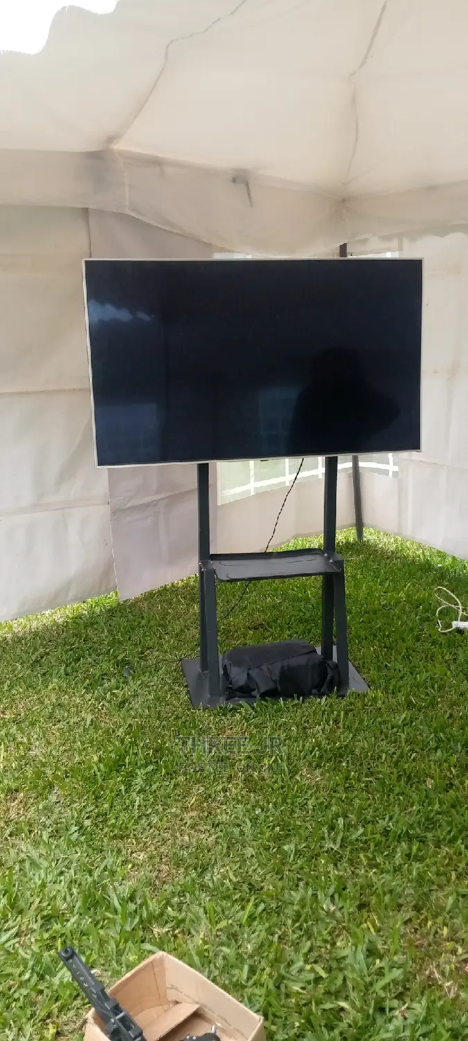We Hire Out the 55inch Tv Plus Accessories and Stand