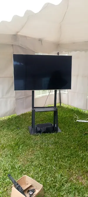 We Hire Out the 55inch Tv Plus Accessories and Stand