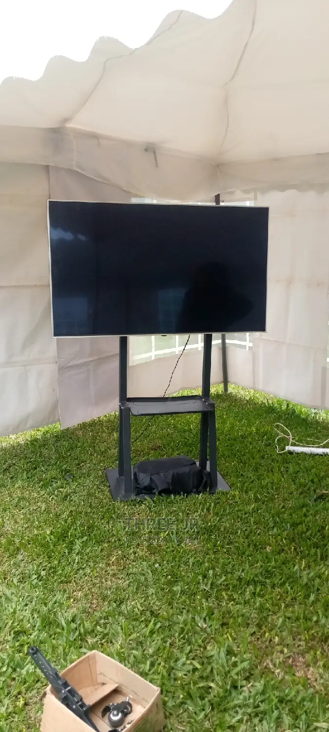 We Hire Out the 55inch Tv Plus Accessories and Stand