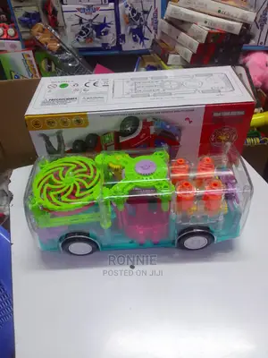 Mini Electric Transparent Concept Gear Bus Car With Music Fu