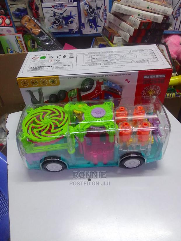 Mini Electric Transparent Concept Gear Bus Car With Music Fu