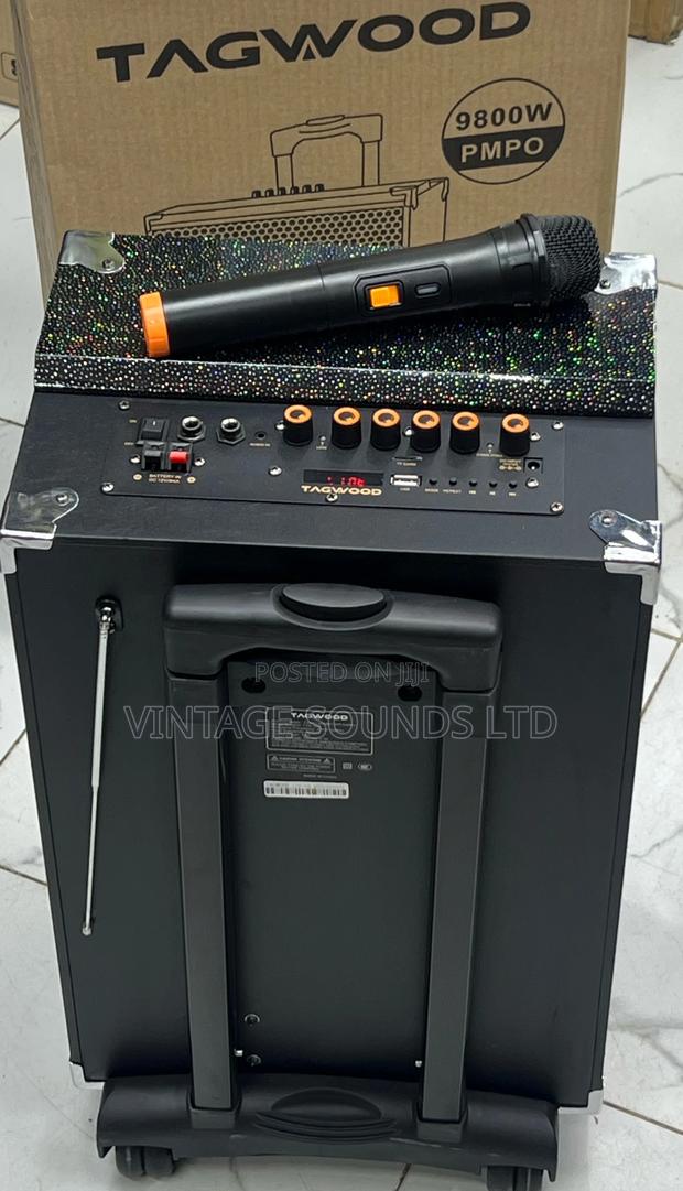 Tagwood Rechargeable Powered Speakers 10a-10inches - main view