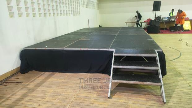 at Kasarani Kids Event. Stage for Hire 15 Pieces Boards