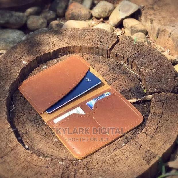 Pure Leather Passport Holders/Menu Folder, Bill Folder - thumbnail 3