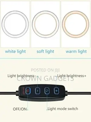 10" Ring Light With Stand 72'' Tall