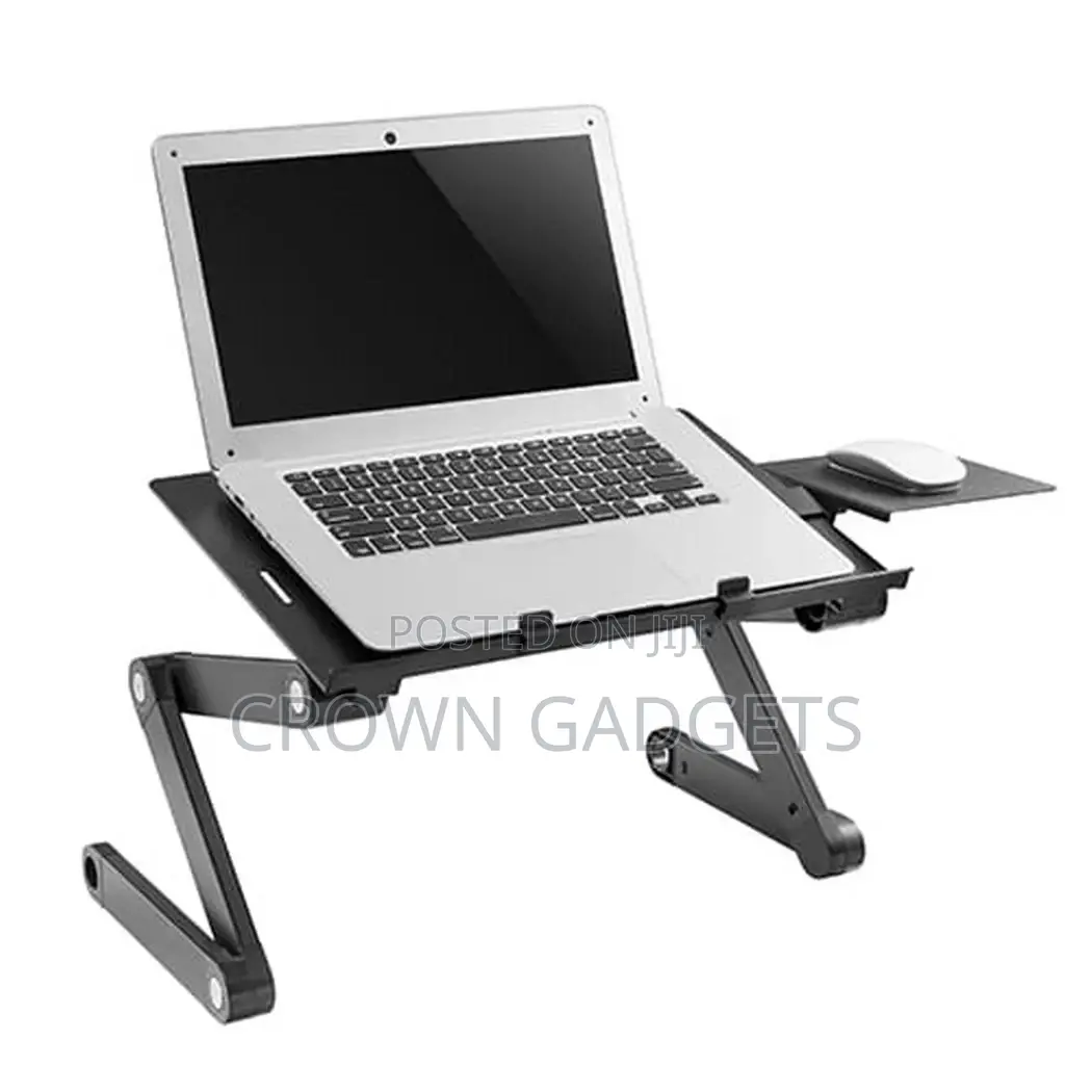 Laptop Stand With Attached Mouse Pad