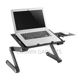 Laptop Stand With Attached Mouse Pad