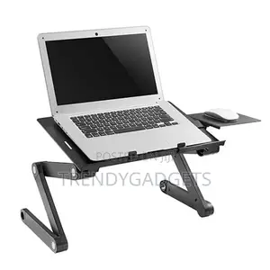 Laptop Stand With Attached Mouse Pad