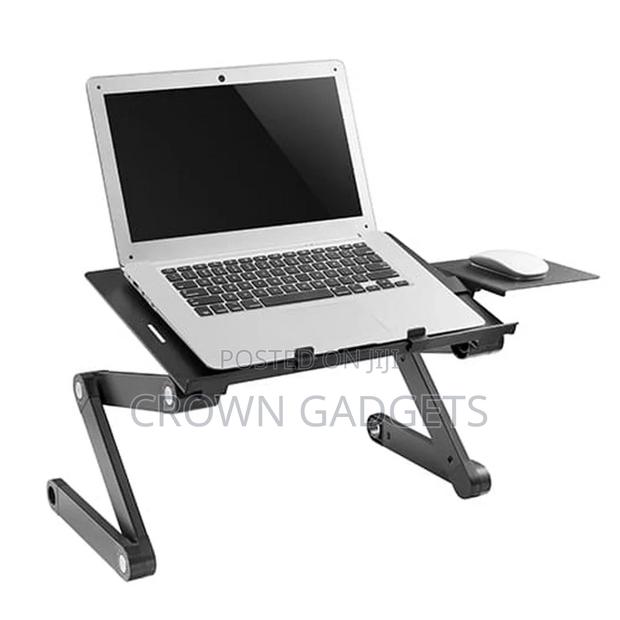 Laptop Stand With Attached Mouse Pad