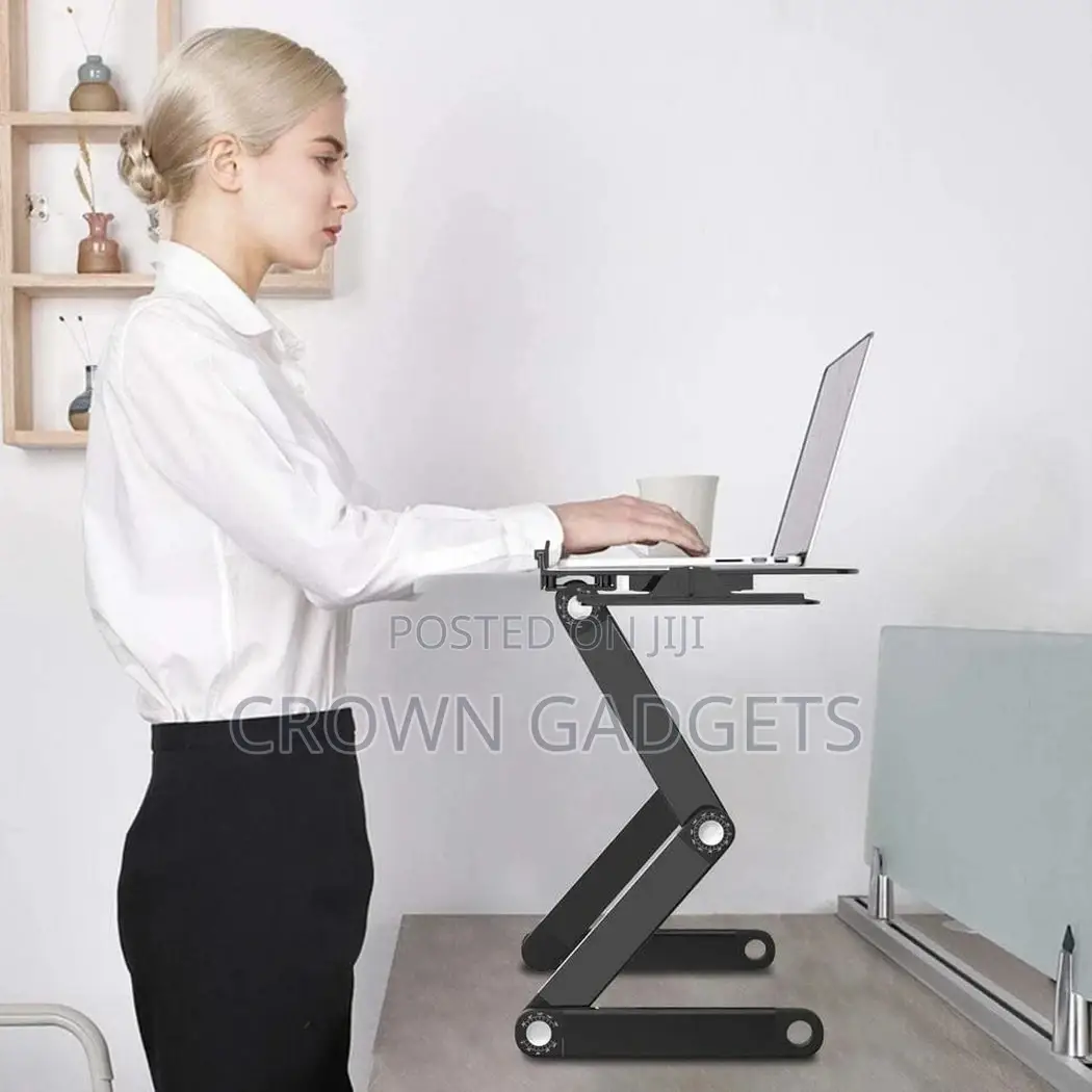 Valore Foldable Multi-Angle Laptop Desk With Mouse Pad