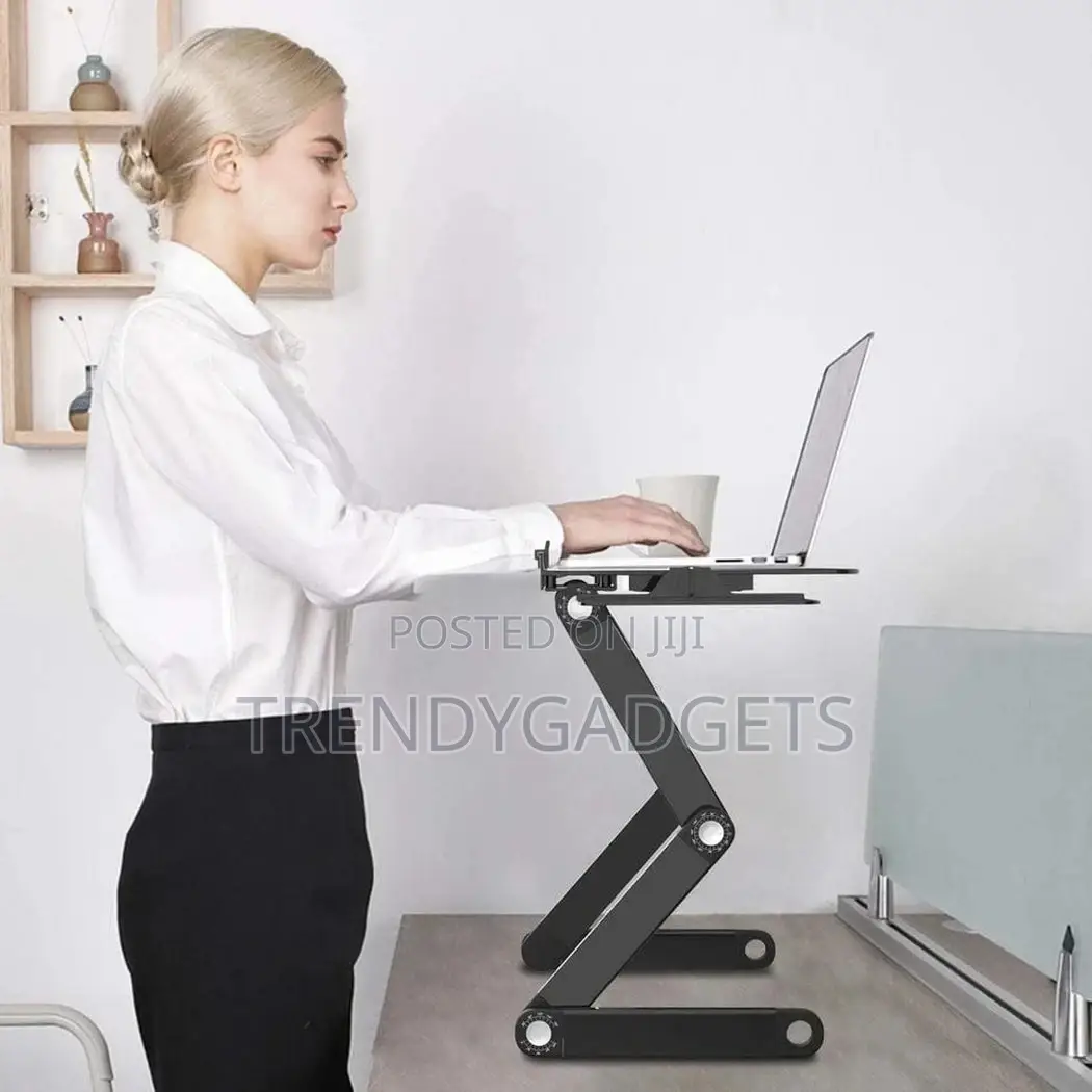 Valore Foldable Multi-Angle Laptop Desk With Mouse Pad
