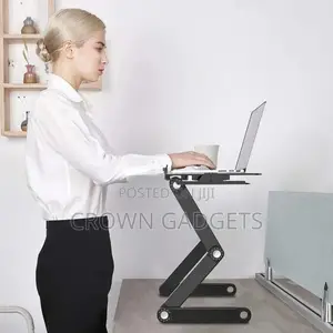 Valore Foldable Multi-Angle Laptop Desk With Mouse Pad