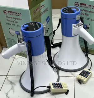 Max ER-66 50watts Handheld Portable Rechable Megaphone