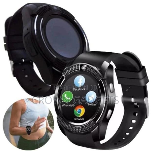 Round Screen Android Bluetooth Smartwatch - main view