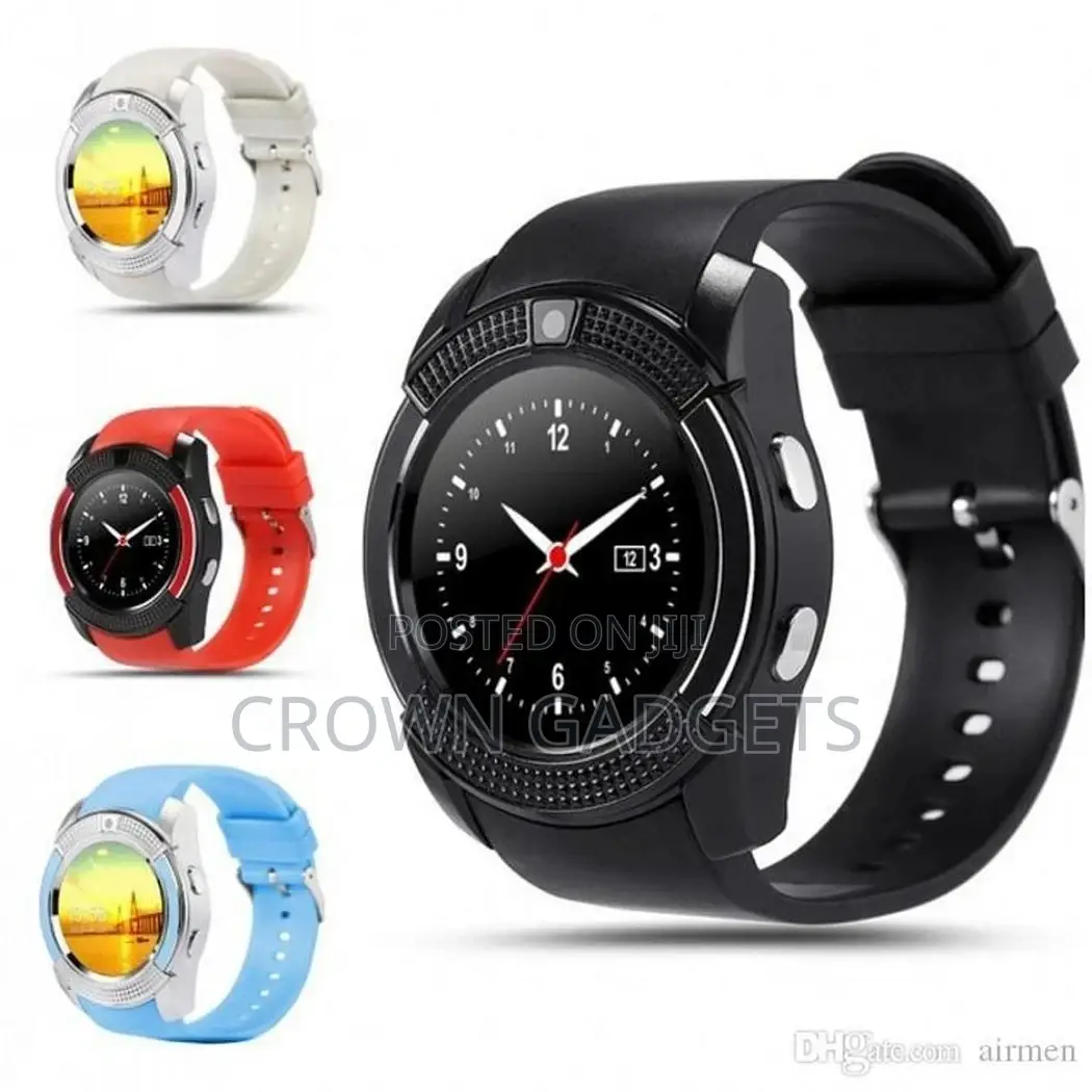 V8 Wristband Bluetooth Smart Watch Clock With Sim