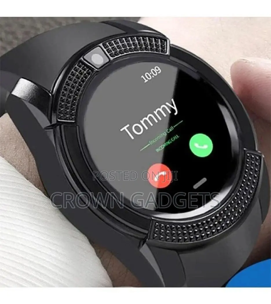 Generic V8 Smart Mobile Sport Watch With SIM