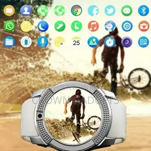 V8 Smart Mobile Sport Watch With SIM and Card Slot
