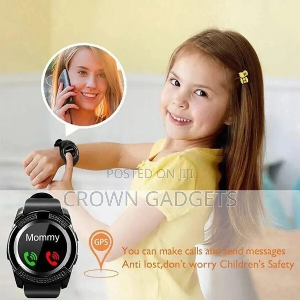 V8 Smart Mobile Sport Watch With SIM and Card Slot