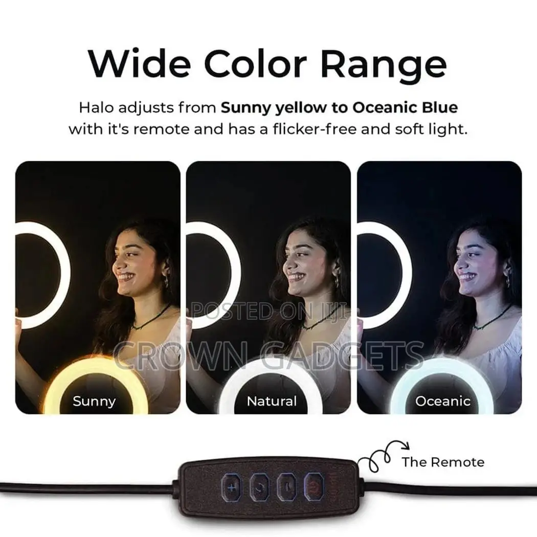 12 Inch Ring Light Mirror Stand