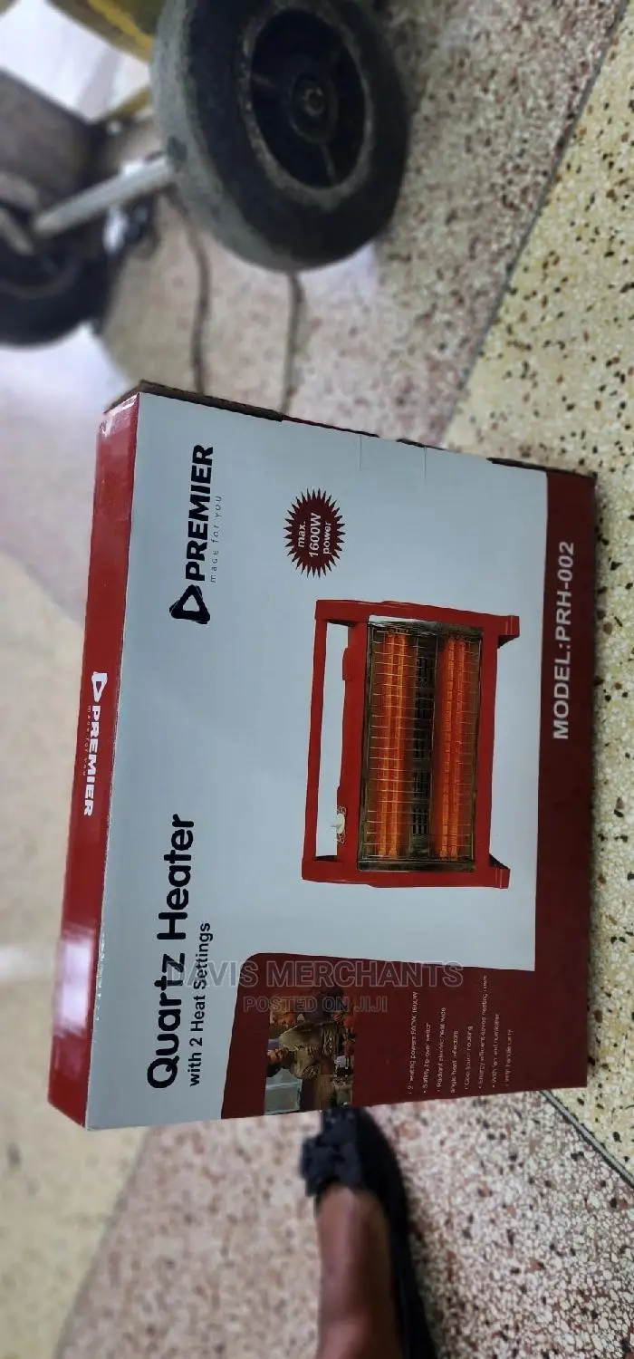 Quartz Room Heater With Two Heating Setting