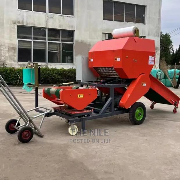 Hay Straw Silage Baler Wrapper Packing Machine Agriculture - main view