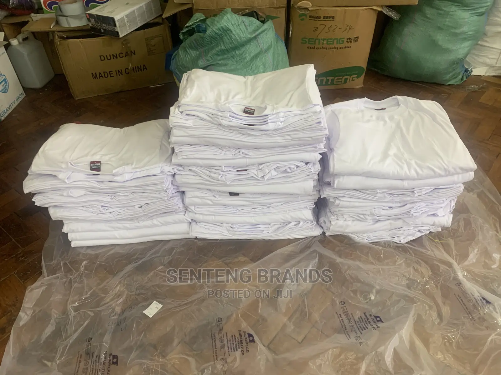 Pure White Tshirts in Bulk