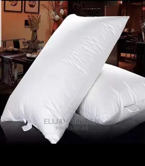 Pure White Compressed Comfy Pillows