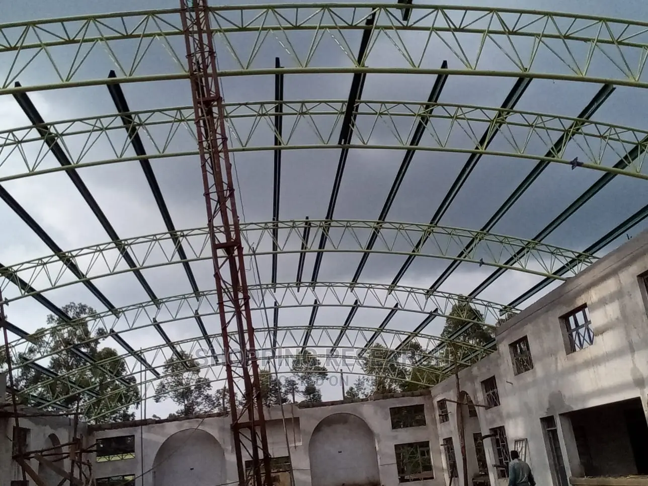 Roofing Designs in Malls, Churches, Institutions, Apartments