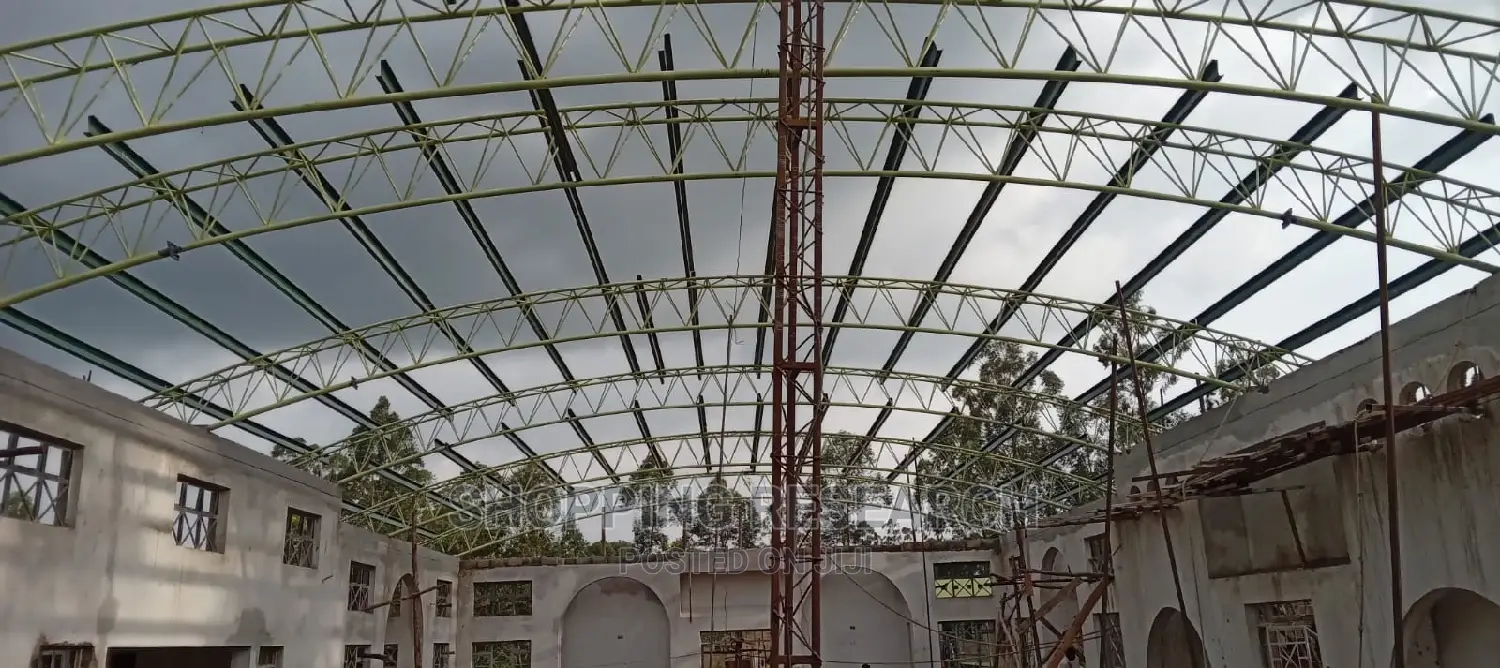 Roofing Designs in Malls, Churches, Institutions, Apartments