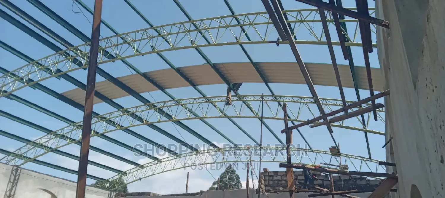 Roofing Designs in Malls, Churches, Institutions, Apartments