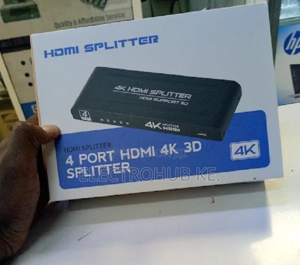 .1x4 HDMI Splitter, 1 in 4 Out HDMI Splitter Audio Video.