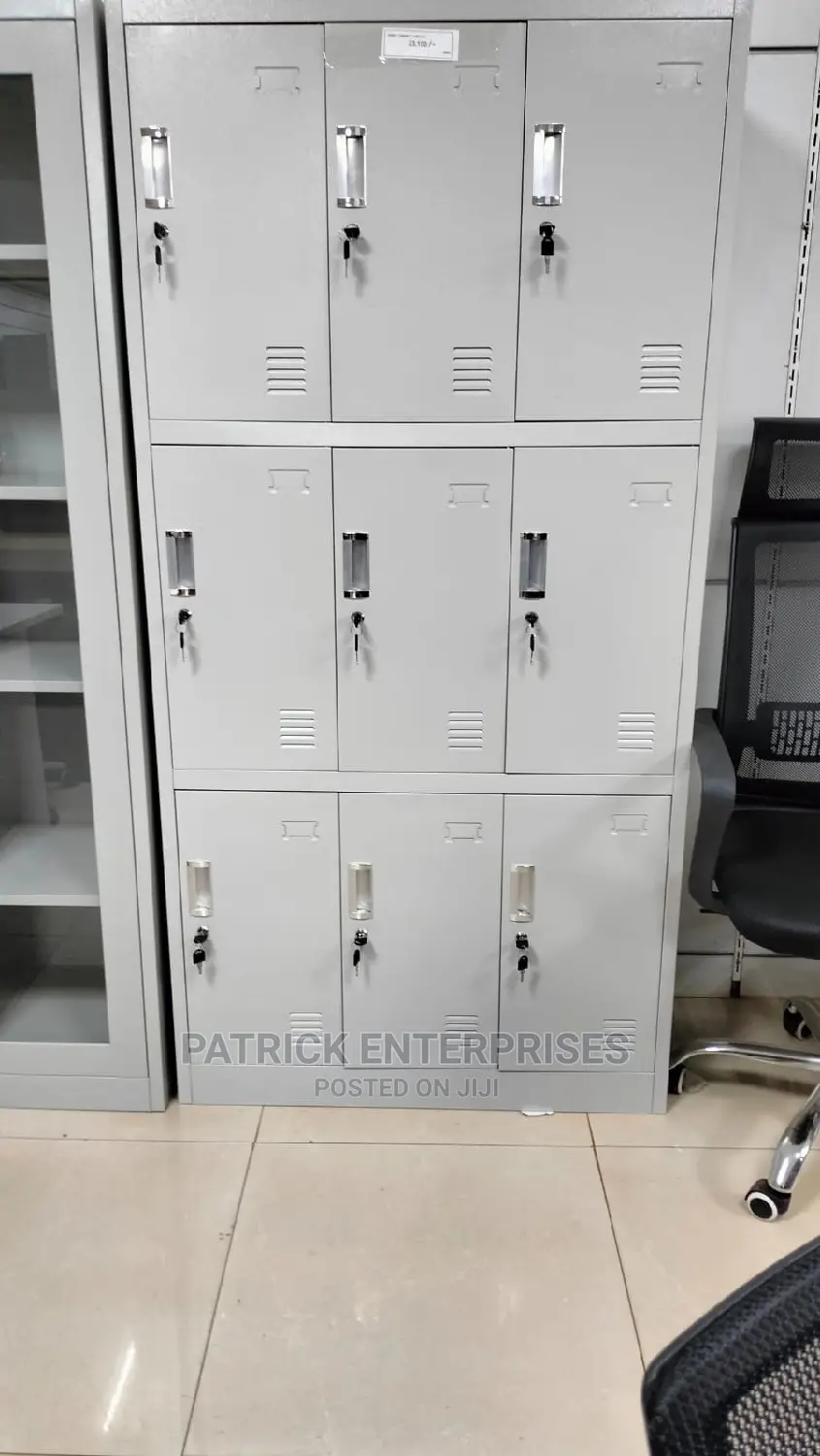 Imported Morden Metallic Filling Cabinet 9 Door