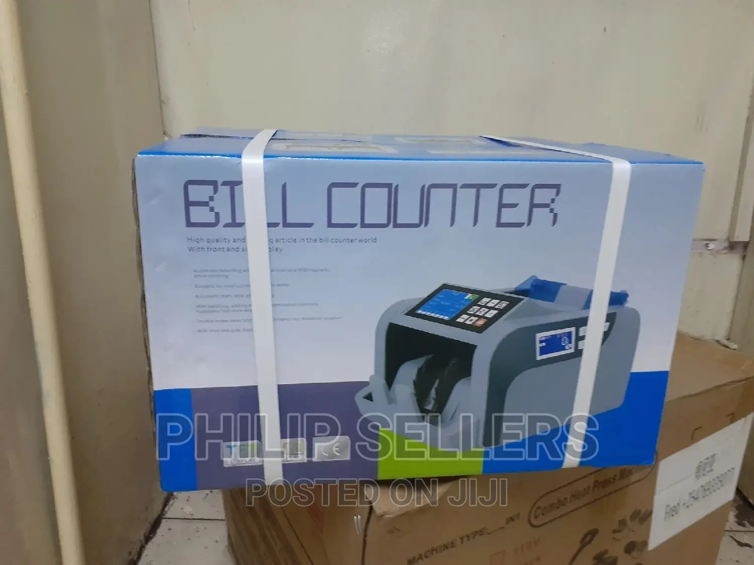 Money Bill Counter Counting Machine Counterfeit Detector UV