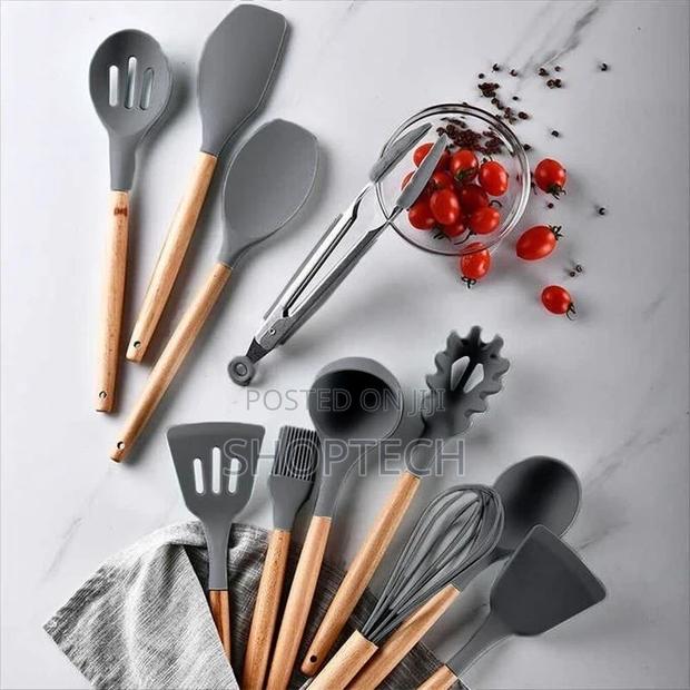Silicone Spoons/ 11pcs Silicon Spoon - thumbnail 2