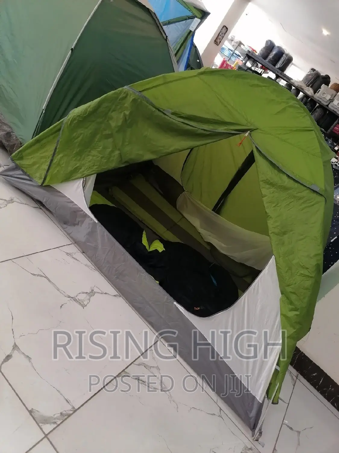 2 Person Camping Tent With Rain Cover