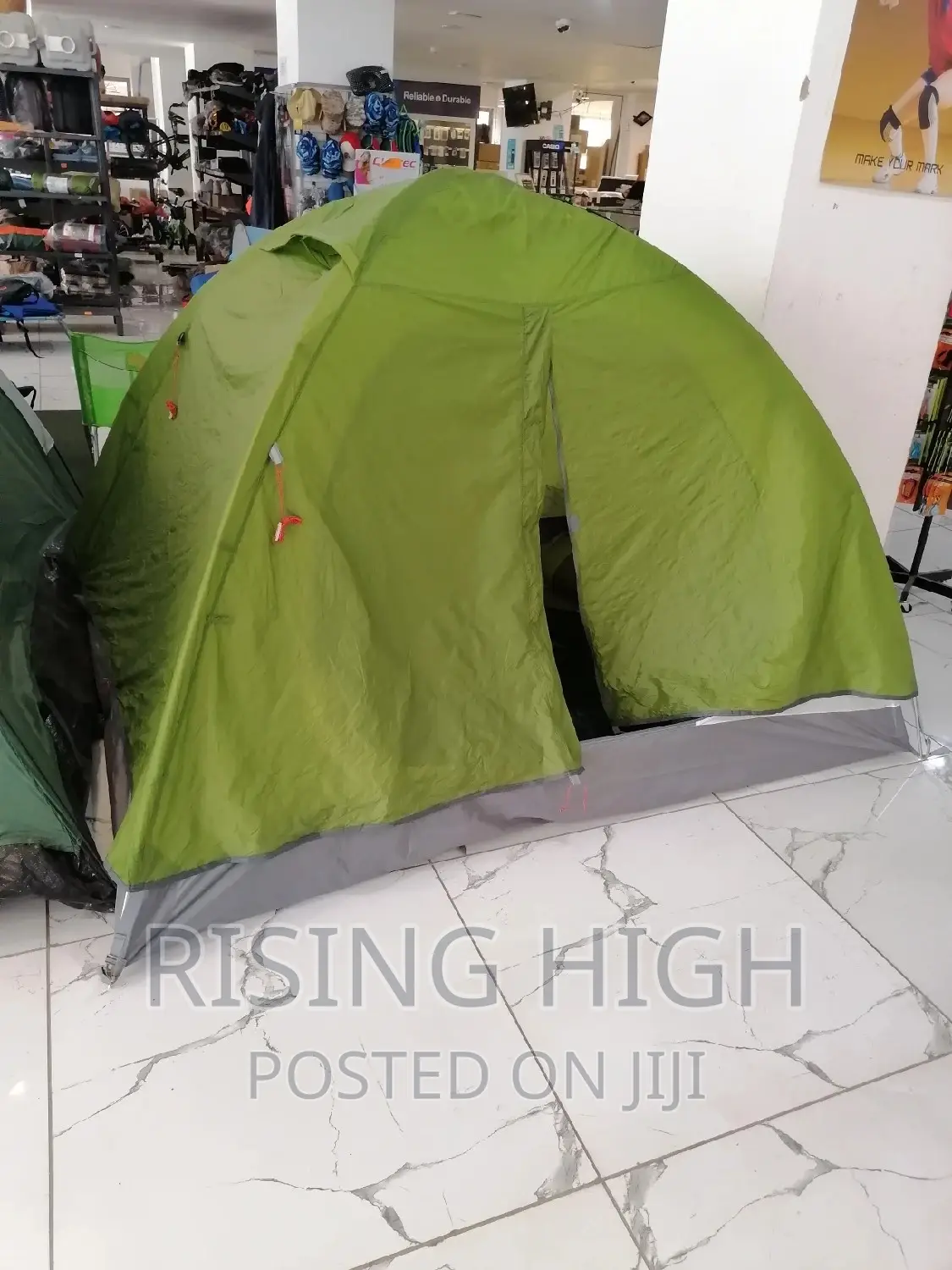 2 Person Camping Tent With Rain Cover