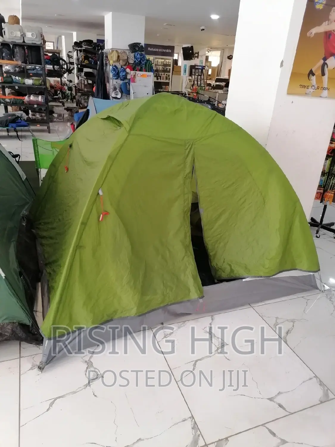 2 Person Camping Tent With Rain Cover