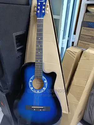 Acoustic Guitar 038 Blue √
