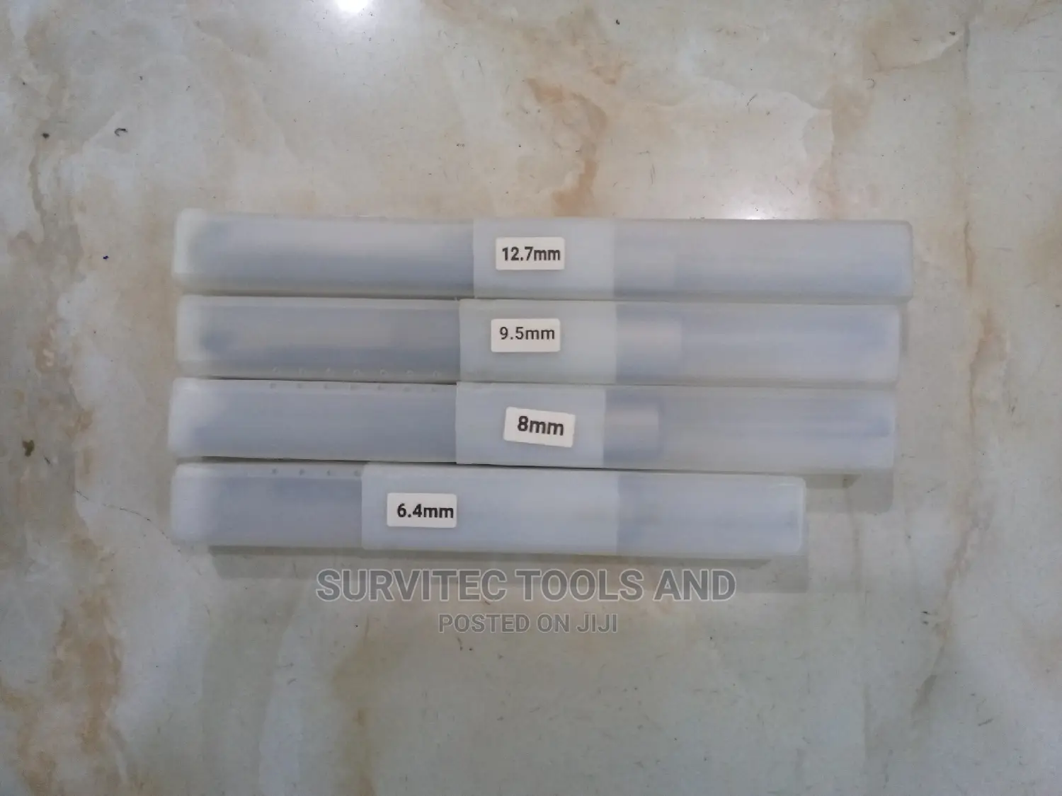 4pcs HSS Square Twist Drill Bits