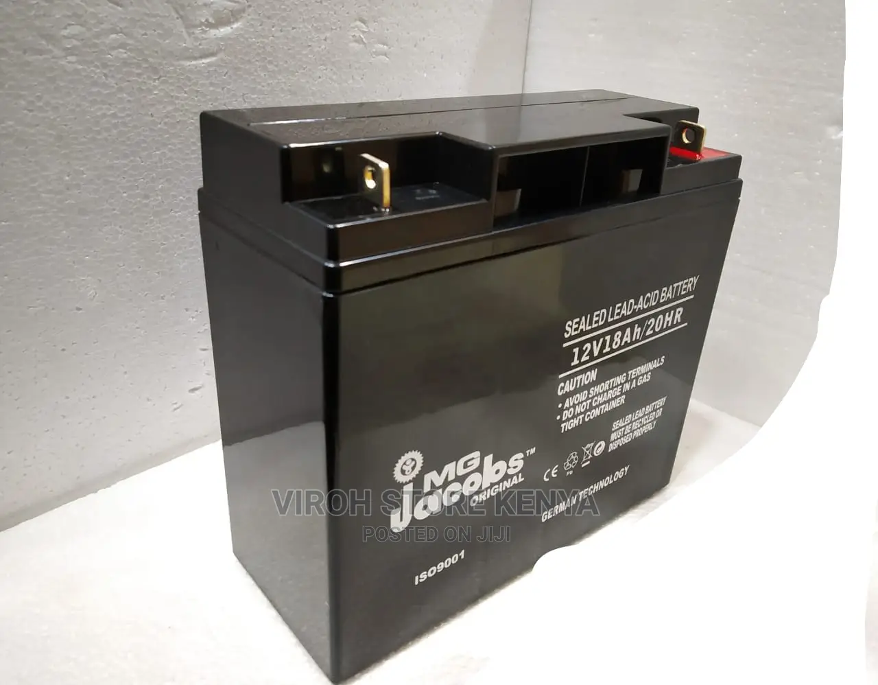 New Jacobs 12V 18ah 20hr Battery 12v18ah Battery
