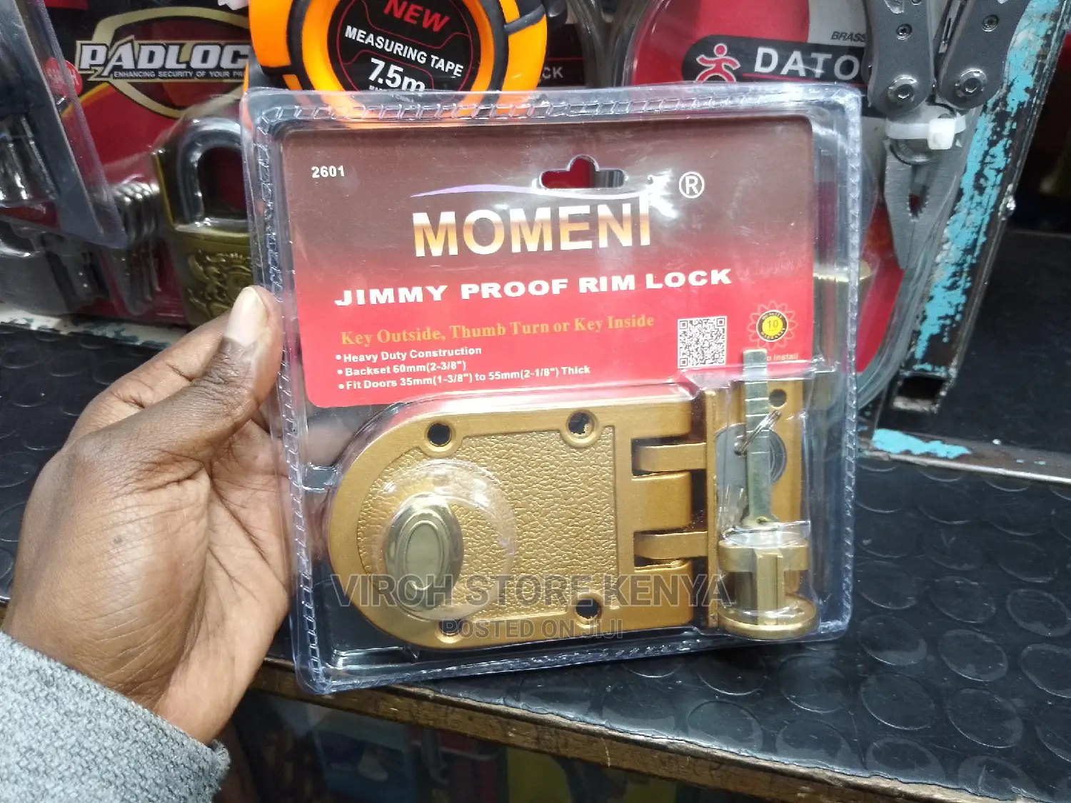 Momeni Rim Lock Door Lock Wooden Door Lock