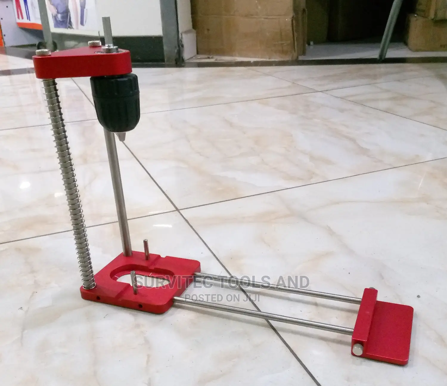 Adjustable Drill Locator and Stand