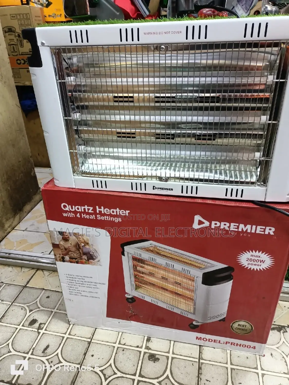 Premier Room Heater 4 Setting