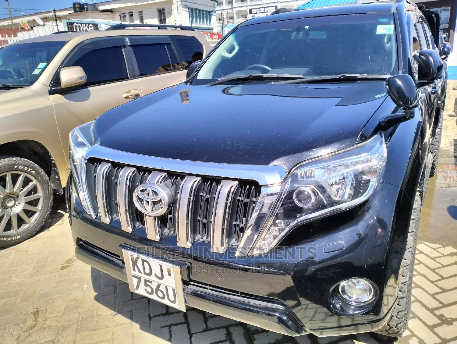 Toyota Land Cruiser Prado 3.0 D-4D (190 Hp) 7 seats 2016 Black