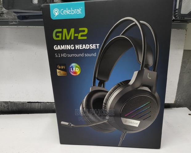 Celebrat GM-2 Gaming Headphones - main view